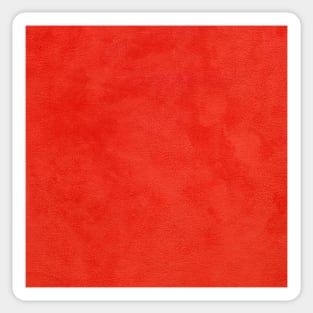 Red leather texture Sticker
